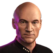 Portrait of Jean-Luc Picard